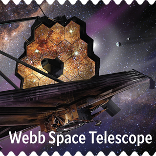US Postal Service Celebrates NASA’s Webb Telescope With New Stamp